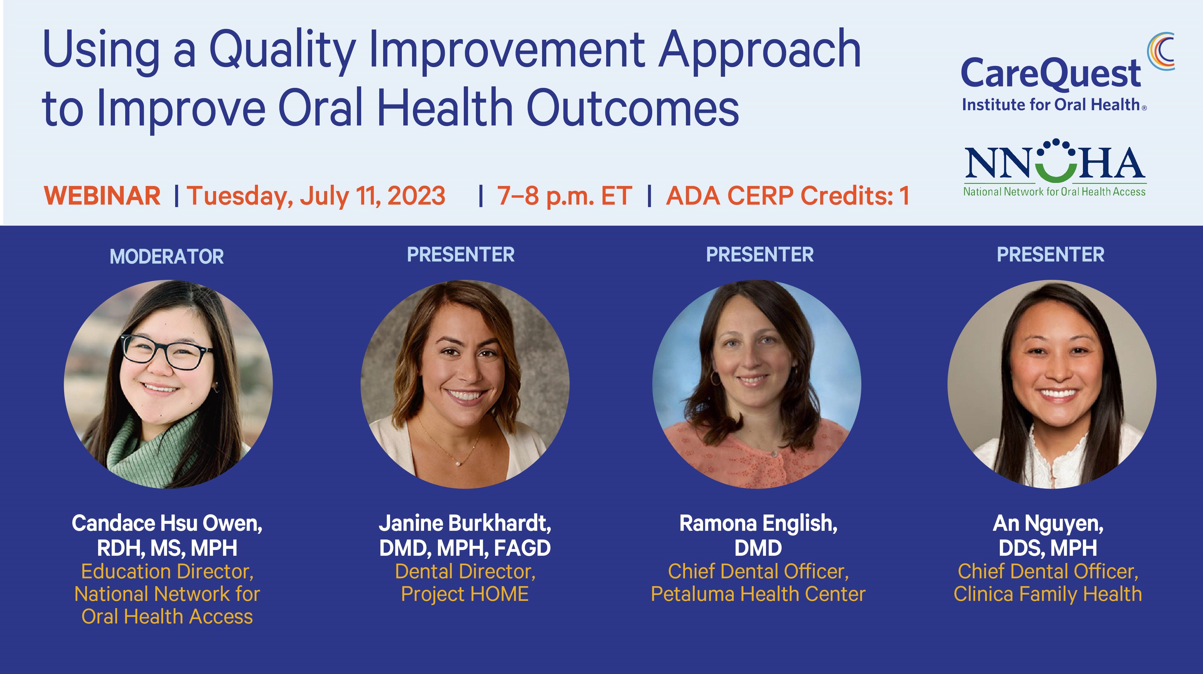 Using A Quality Improvement Approach To Improve Oral Health Outcomes ...